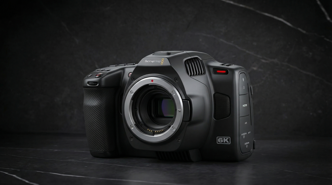 Blackmagic Pocket Cinema Camera 6K Pro