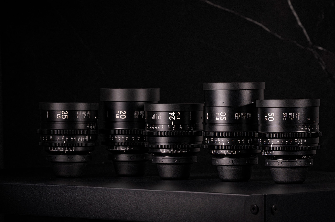 Kit Sigma Cine FF T1.5 (5 primes PL)