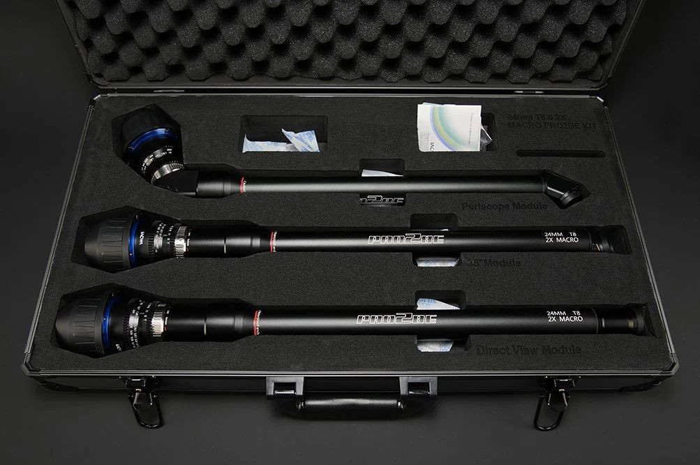 Laowa Pro2be 24mm T8 – Kit Completo (3 Lentes)